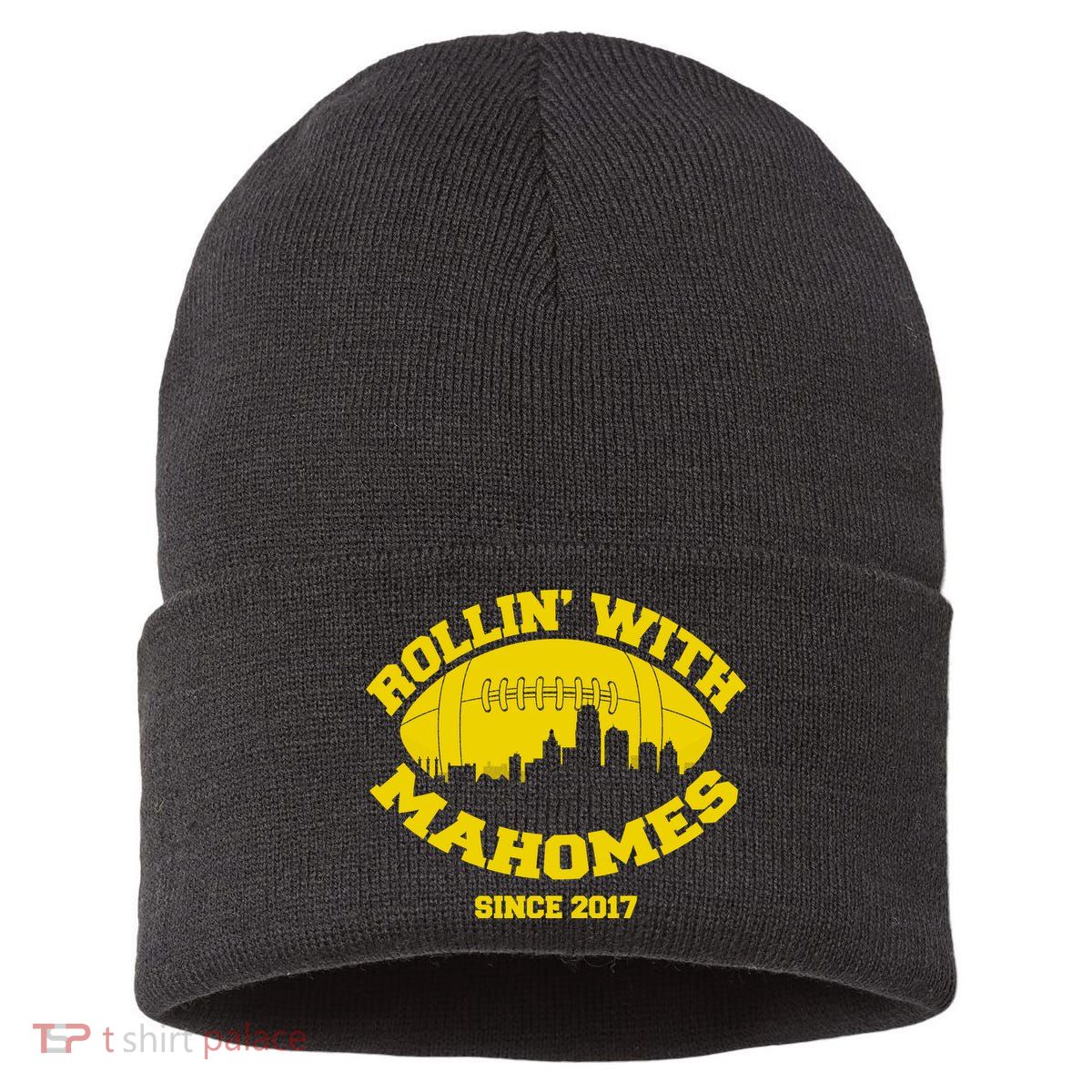 Rollin' With Mahomes Since 2017 Sustainable Knit Beanie