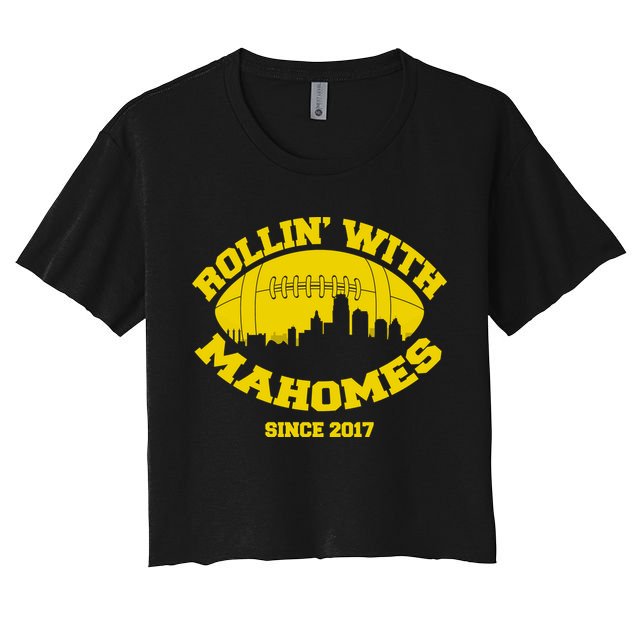 Rollin' With Mahomes Since 2017 Crop Top