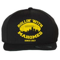 Rollin' With Mahomes Since 2017 Wool Snapback Cap