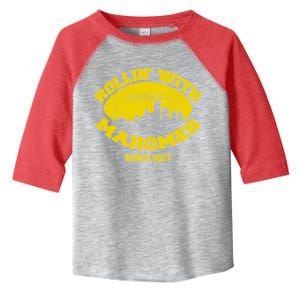 Rollin' With Mahomes Since 2017 Toddler Fine Jersey T-Shirt