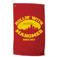 Rollin' With Mahomes Since 2017 Golf Towel