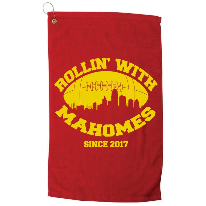 Rollin' With Mahomes Since 2017 Golf Towel