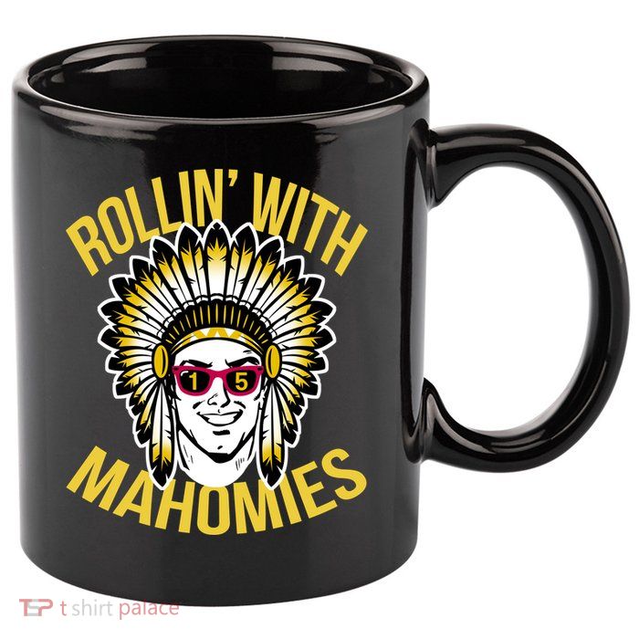 Rollin' With Mahomies 11oz C Handle Ceramic Mug