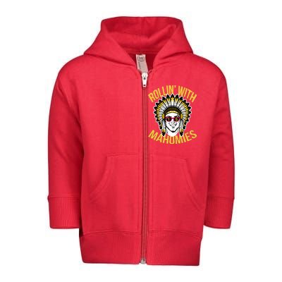 Rollin' With Mahomies Toddler Zip Fleece Hoodie