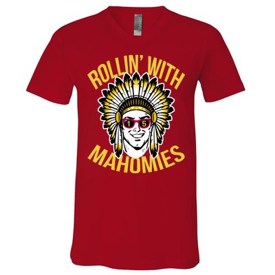 Rollin' With Mahomies V-Neck T-Shirt