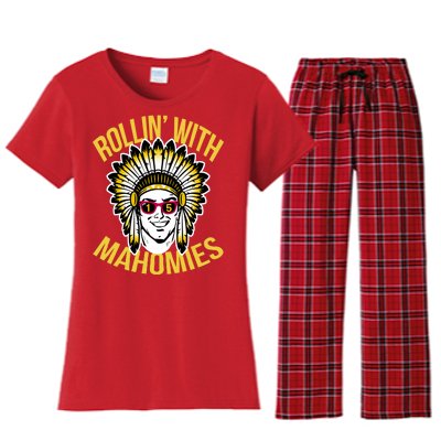 Rollin' With Mahomies Women's Flannel Pajama Set