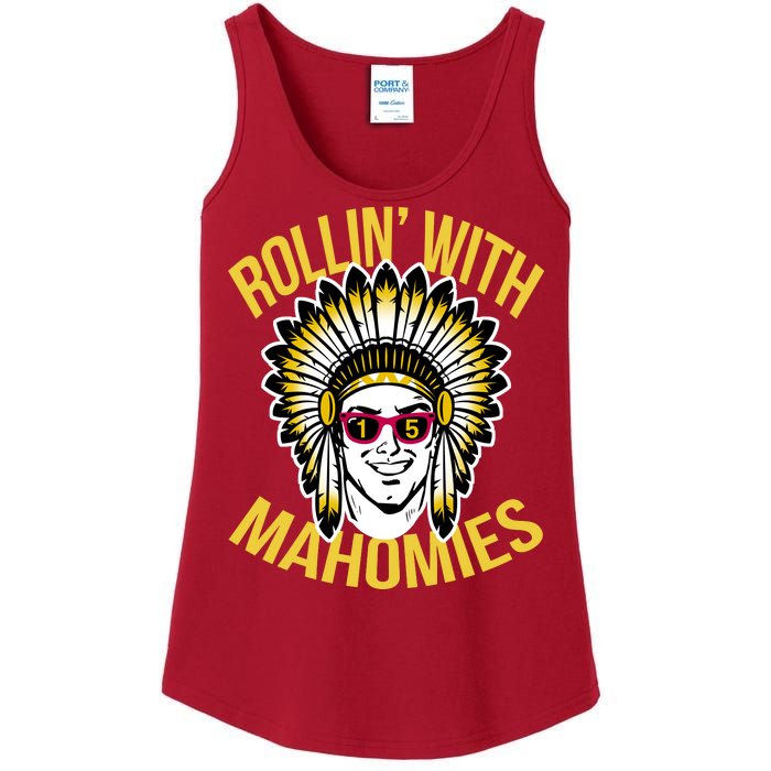 Rollin' With Mahomies Ladies Essential Tank