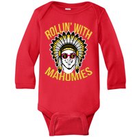 Rollin' With Mahomies Baby Long Sleeve Bodysuit