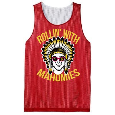 Rollin' With Mahomies Mesh Reversible Basketball Jersey Tank