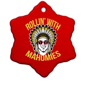 Rollin' With Mahomies Ceramic Star Ornament