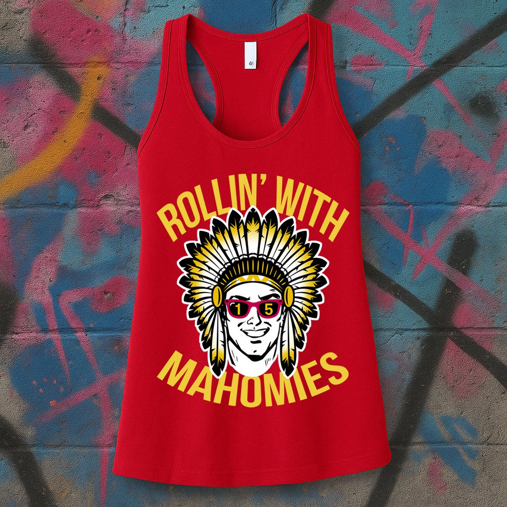 Rollin' With Mahomies Womens Tank Top
