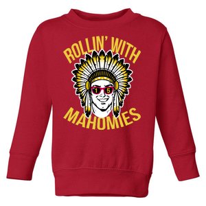 Rollin' With Mahomies Toddler Sweatshirt