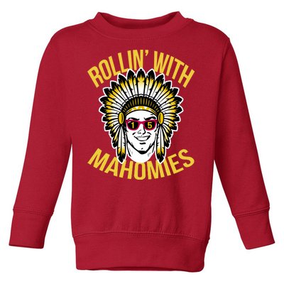 Rollin' With Mahomies Toddler Sweatshirt