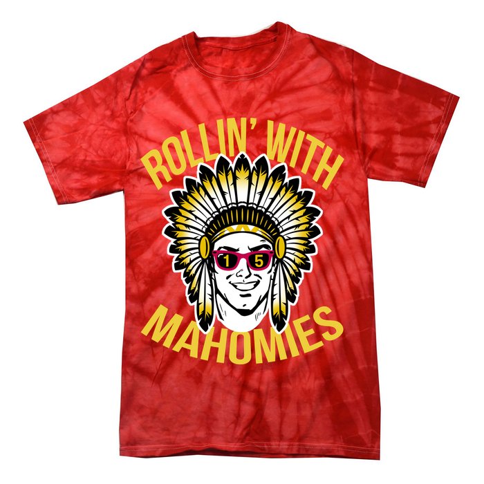 Rollin' With Mahomies Tie-Dye T-Shirt