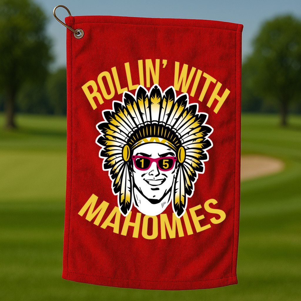Rollin' With Mahomies Golf Towel