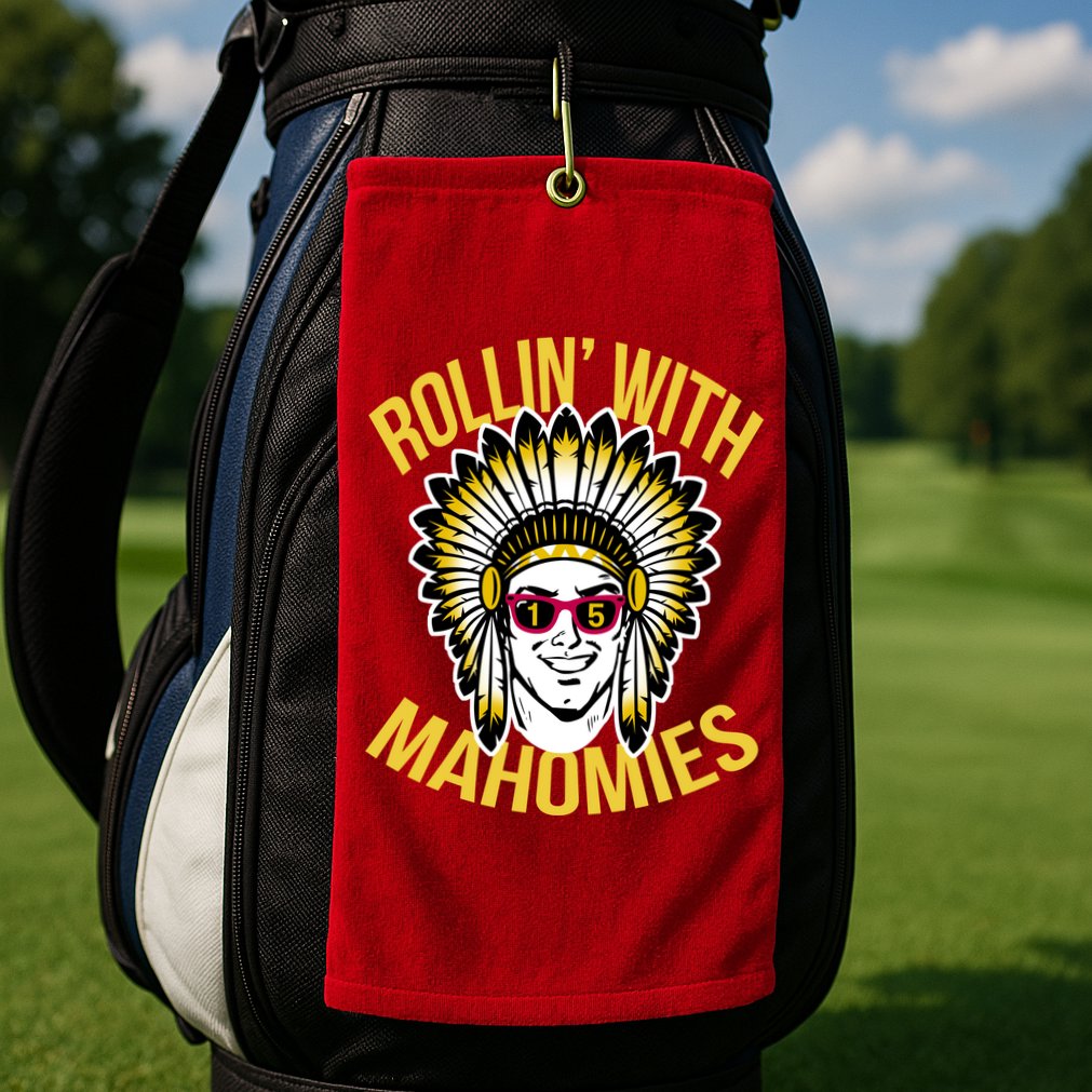 Rollin' With Mahomies Golf Towel