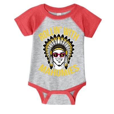 Rollin' With Mahomies Infant Baby Jersey Bodysuit