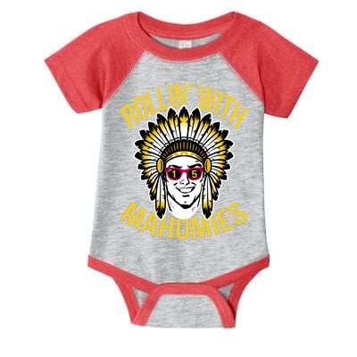 Rollin' With Mahomies Infant Baby Jersey Bodysuit