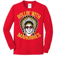 Rollin' With Mahomies Kids Long Sleeve Shirt