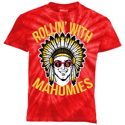 Rollin' With Mahomies Kids Tie-Dye T-Shirt