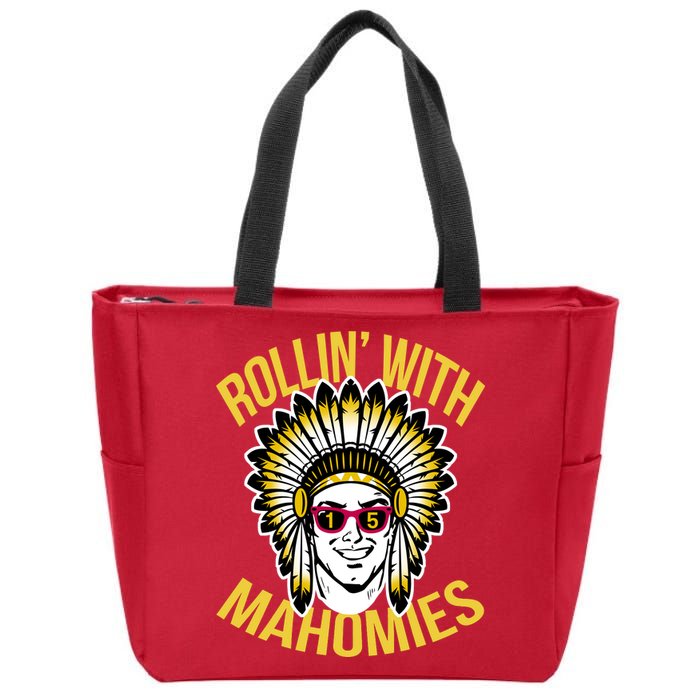 Rollin' With Mahomies Zip Tote Bag