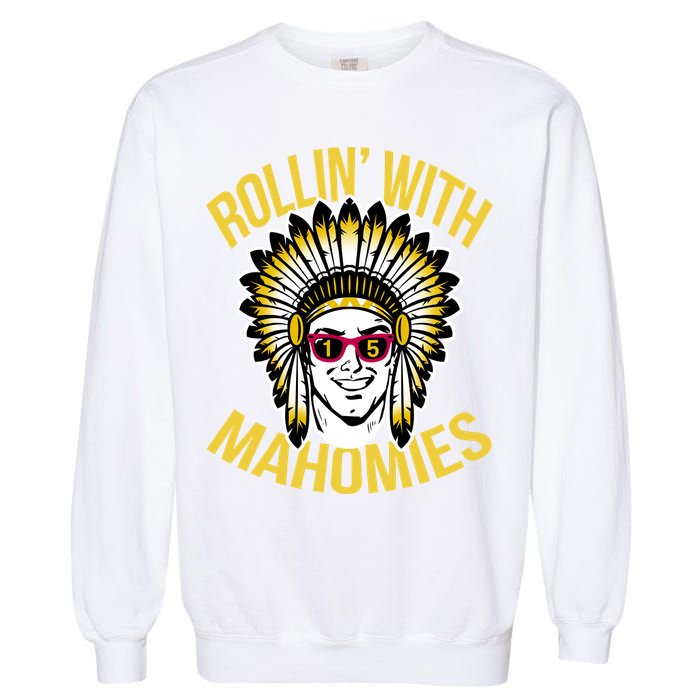 Rollin' With Mahomies Garment-Dyed Sweatshirt