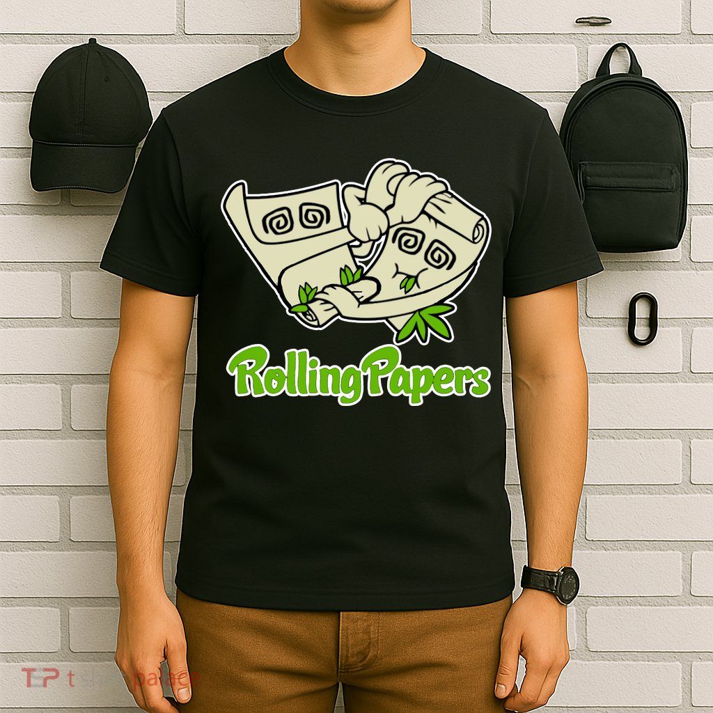 Rolling Paper 420 Medical Marijuana T-Shirt