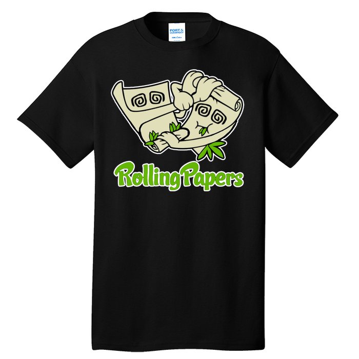 Rolling Paper 420 Medical Marijuana Tall T-Shirt