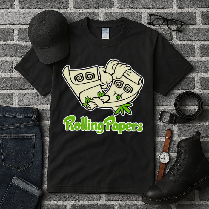 Rolling Paper 420 Medical Marijuana Tall T-Shirt