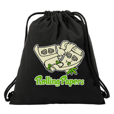 Rolling Paper 420 Medical Marijuana Drawstring Bag
