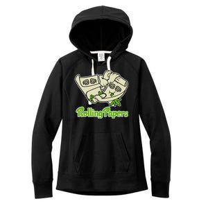 Rolling Paper 420 Medical Marijuana Women's Fleece Hoodie