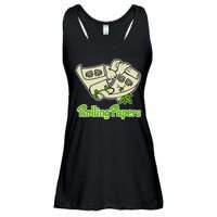 Rolling Paper 420 Medical Marijuana Ladies Essential Flowy Tank