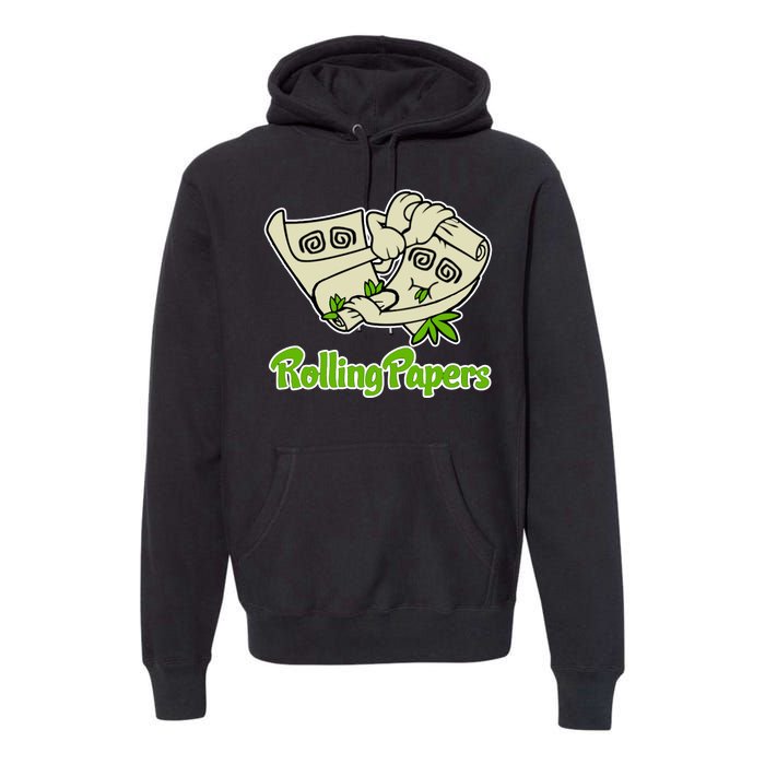 Rolling Paper 420 Medical Marijuana Premium Hoodie