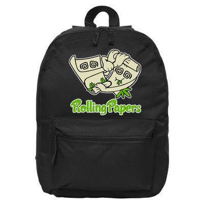 Rolling Paper 420 Medical Marijuana 16 in Basic Backpack