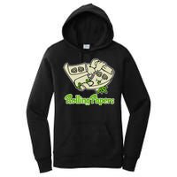 Rolling Paper 420 Medical Marijuana Women's Pullover Hoodie