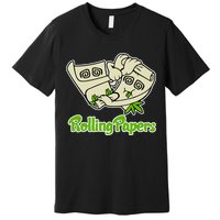Rolling Paper 420 Medical Marijuana Premium T-Shirt