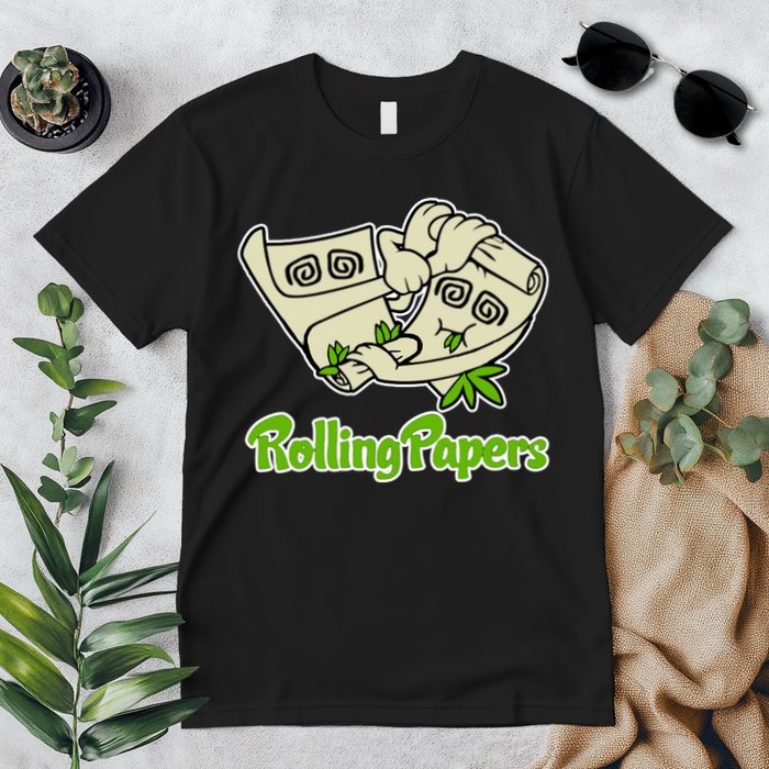 Rolling Paper 420 Medical Marijuana Premium T-Shirt
