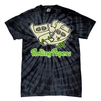 Rolling Paper 420 Medical Marijuana Tie-Dye T-Shirt