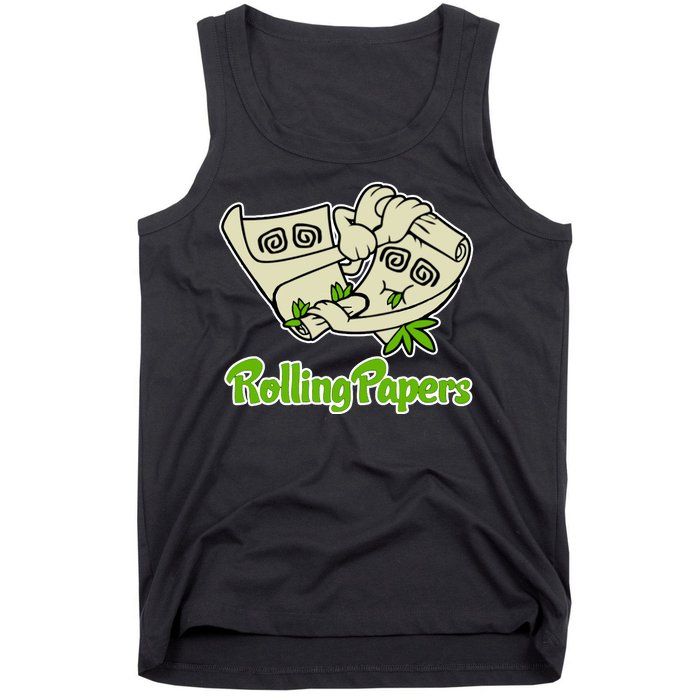 Rolling Paper 420 Medical Marijuana Tank Top