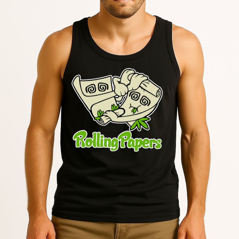Rolling Paper 420 Medical Marijuana Tank Top