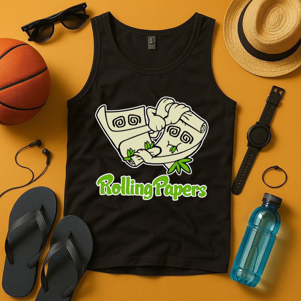 Rolling Paper 420 Medical Marijuana Tank Top
