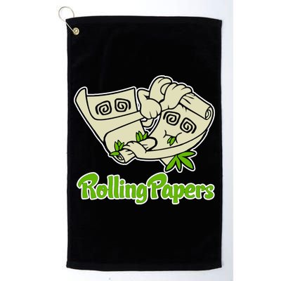 Rolling Paper 420 Medical Marijuana Golf Towel