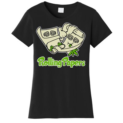 Rolling Paper 420 Medical Marijuana Women's T-Shirt