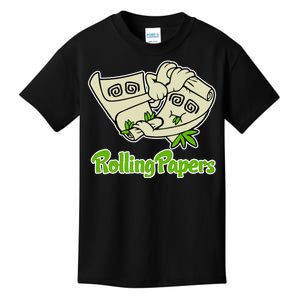 Rolling Paper 420 Medical Marijuana Kids T-Shirt