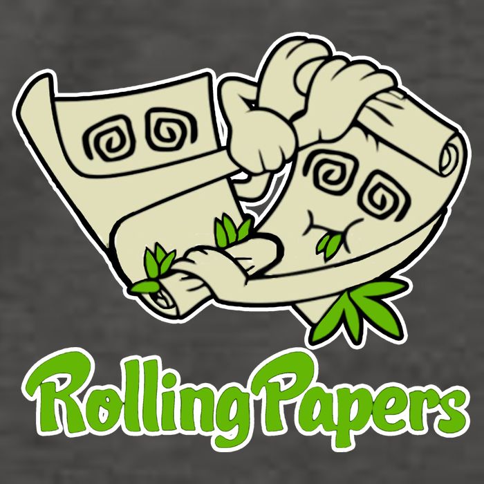 Rolling Paper 420 Medical Marijuana Vector Backpack