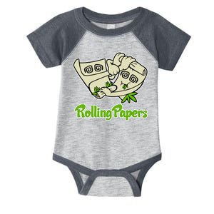 Rolling Paper 420 Medical Marijuana Infant Baby Jersey Bodysuit