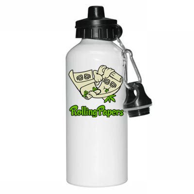 Rolling Paper 420 Medical Marijuana Aluminum Water Bottle