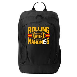 Rolling With Mahomes KC Football City Backpack