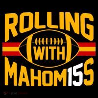 Rolling With Mahomes KC Football 7-Panel Snapback Hat