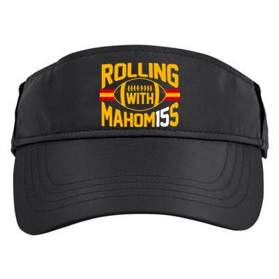 Rolling With Mahomes KC Football Adult Drive Performance Visor
